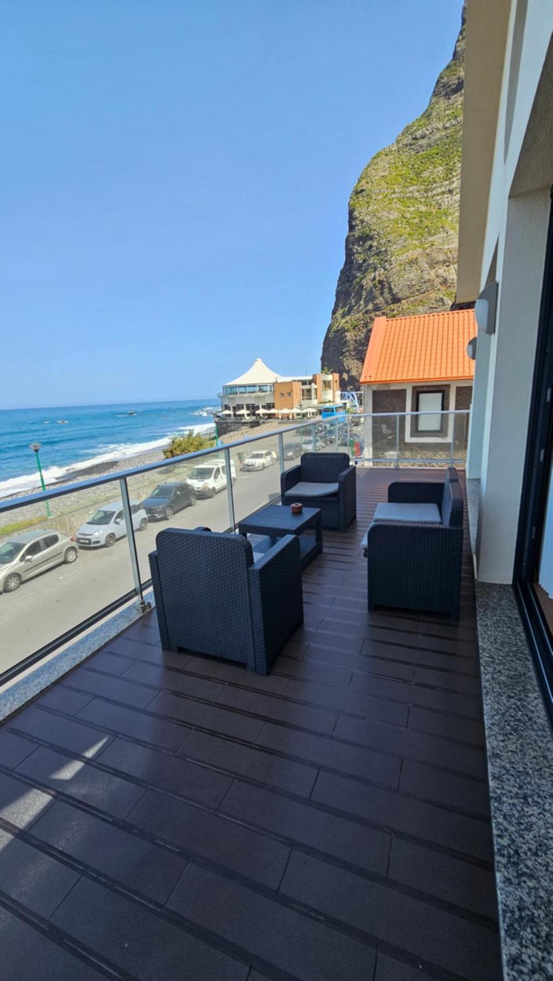 Ocean Breeze Apartment São Vicente 外观 照片